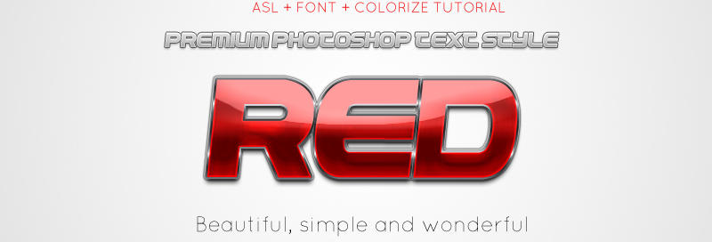 Premium Photoshop Text Style