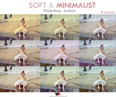 Soft/Minimalist Photoshop Actions