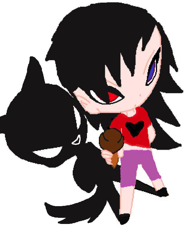 My shadow is Wolf by wolfcute17 on DeviantArt