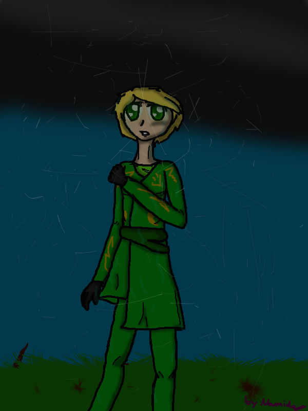 Stand in rain by NamidaNinjaGirl on DeviantArt