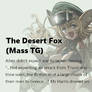 The Desert Fox (Mass TG)