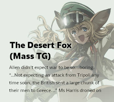 The Desert Fox (Mass TG)