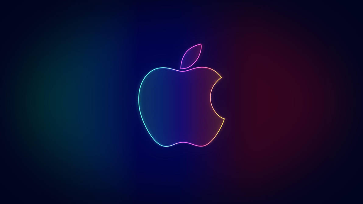 Обои на 12 мини. Apple logo 2021.