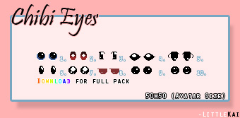 Free Chibi Eyes Collection