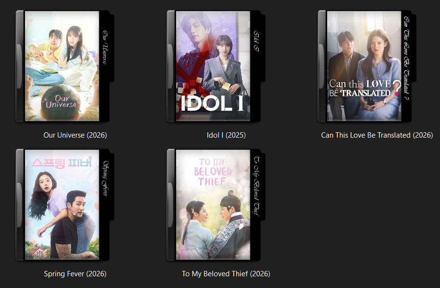 K Drama Folder Icon 2026 by asha91915 on DeviantArt