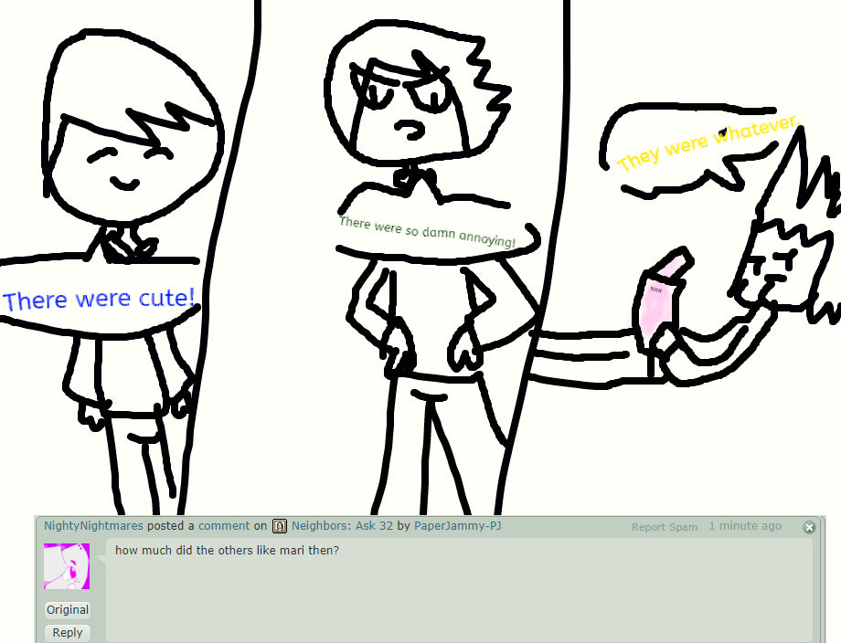 Neighbors: Ask 34 by TomTord-Trash on DeviantArt