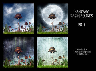 Fantasy Premade BGs pack 1