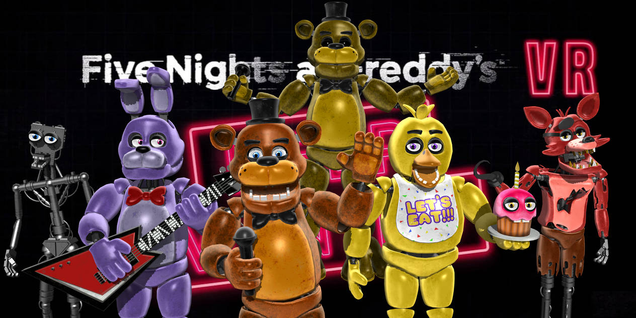 help wanted fnaf 1 models MMD DL by castro346 on DeviantArt