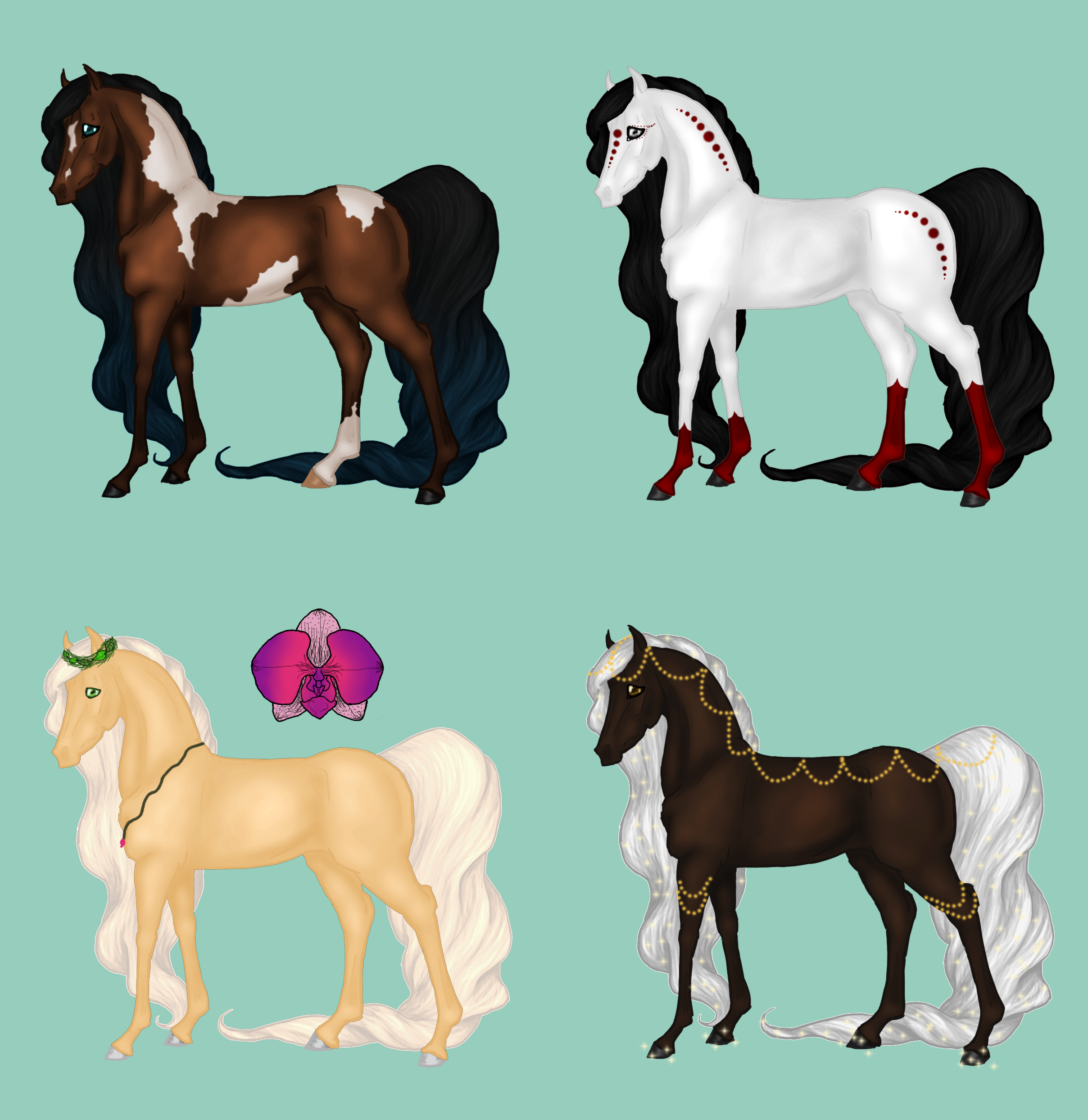 3/4 Available | Horse Adoptables | Batch #1