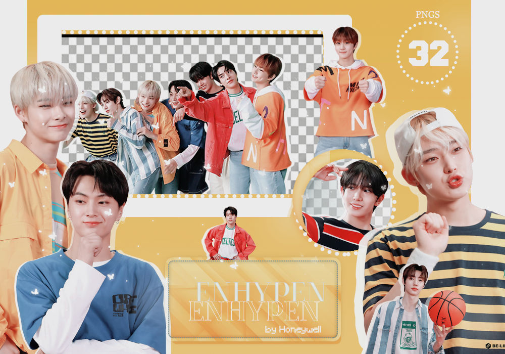 Pack PNG - Enhypen HEY TAYO (by honeywelll) by Honeywelll on DeviantArt