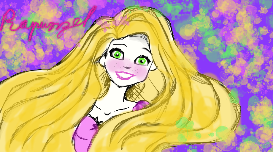Rapunzel Sketch