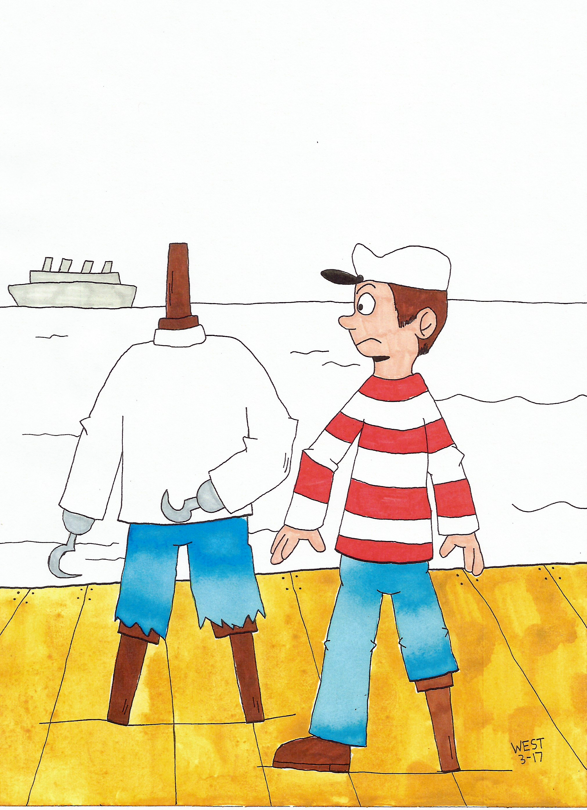 A Sailor Longer Than Me by maxwestart