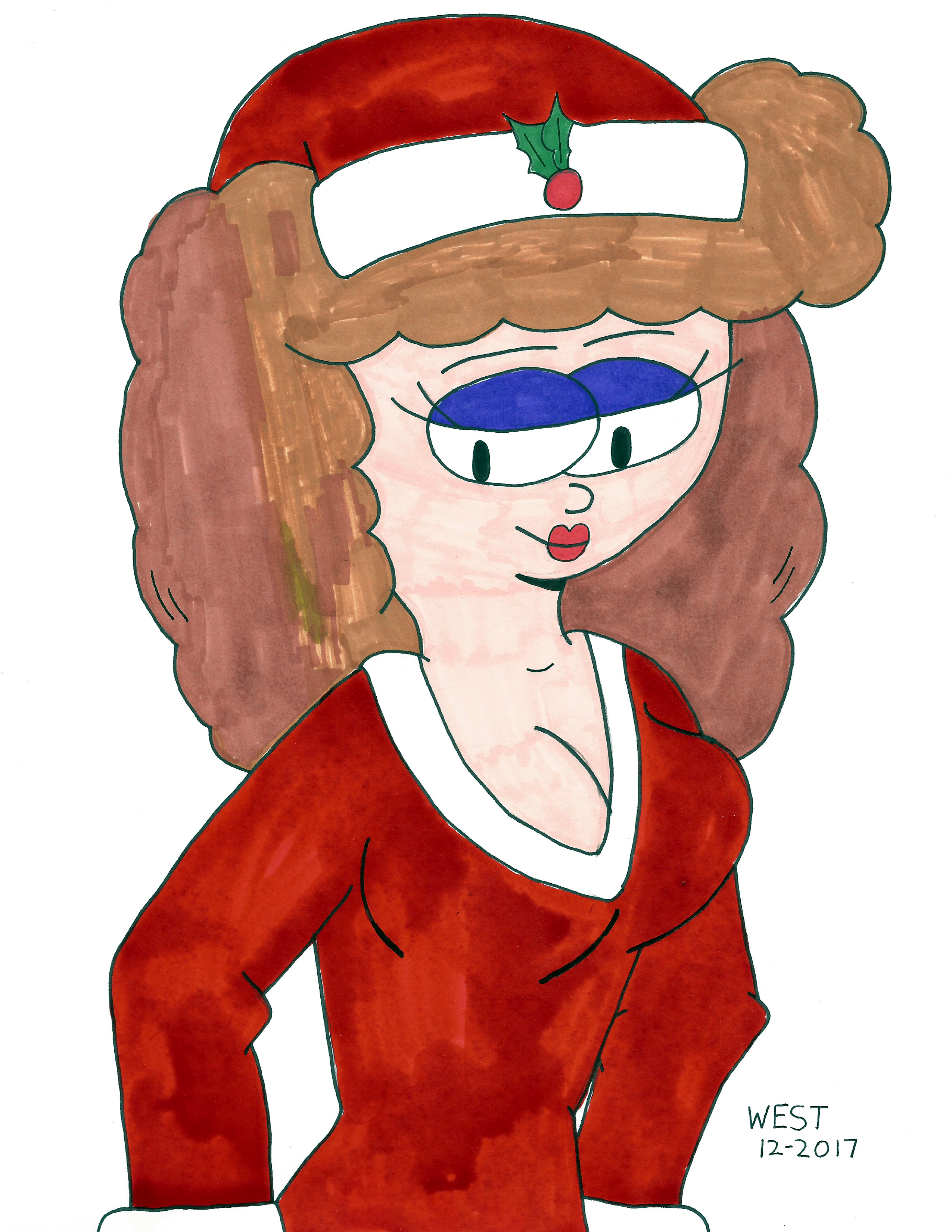 Santa Tiffany by maxwestart