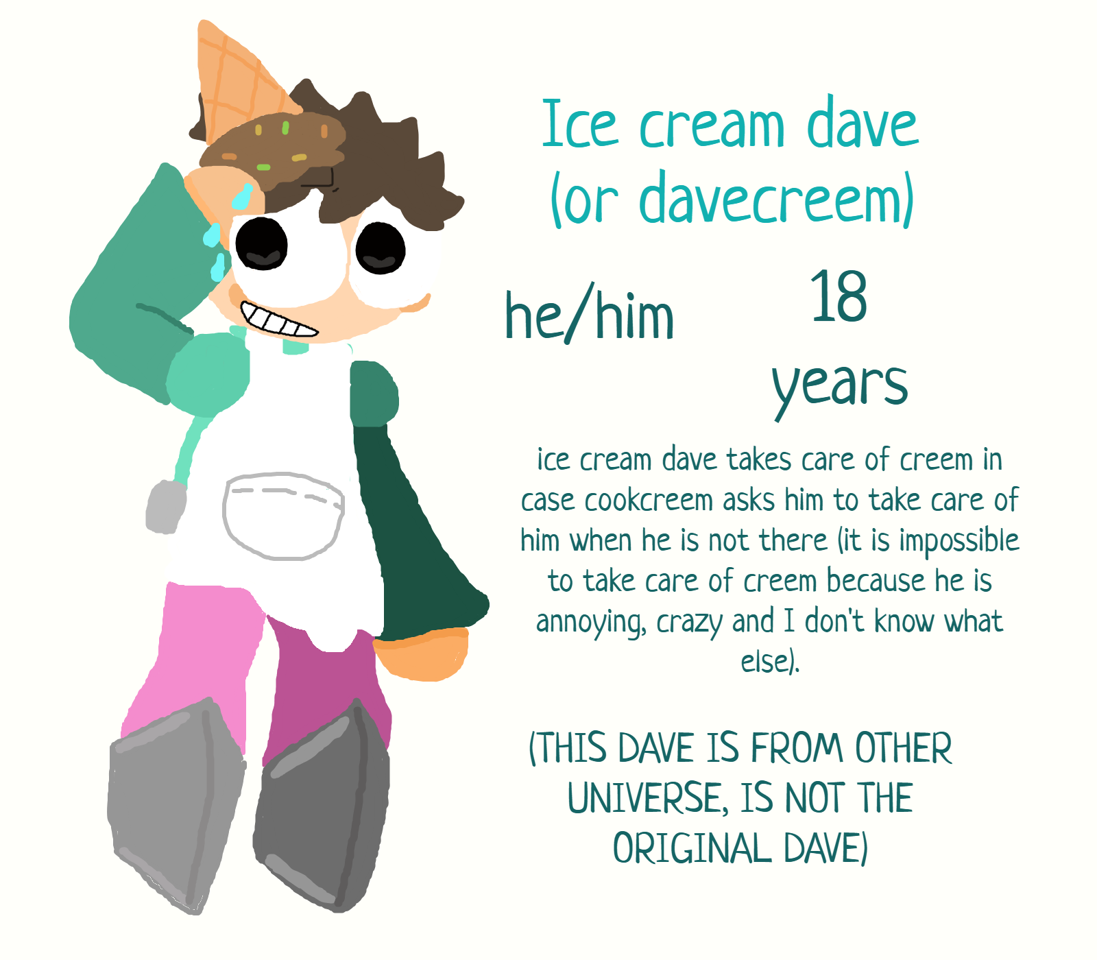 ice cream dave info by hiimpanther on DeviantArt