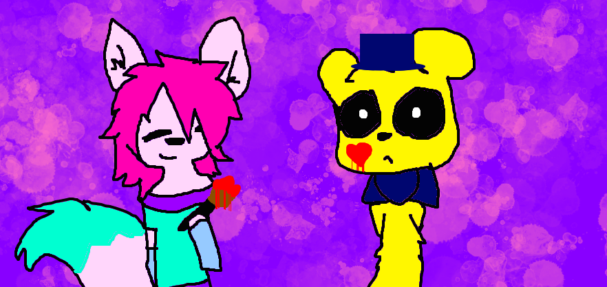 neon x golden freddy ( A T )