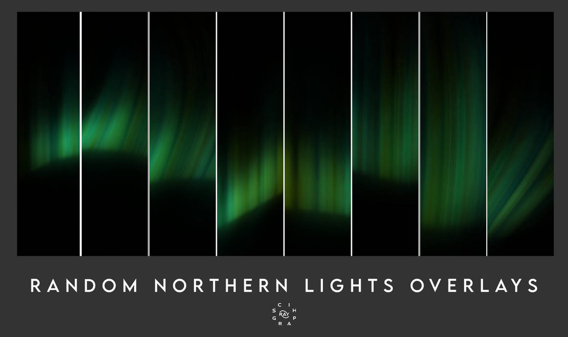 Random Northern Lights Overlays by RaizelRose on DeviantArt