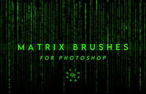 Matrix Brushes For Photoshop