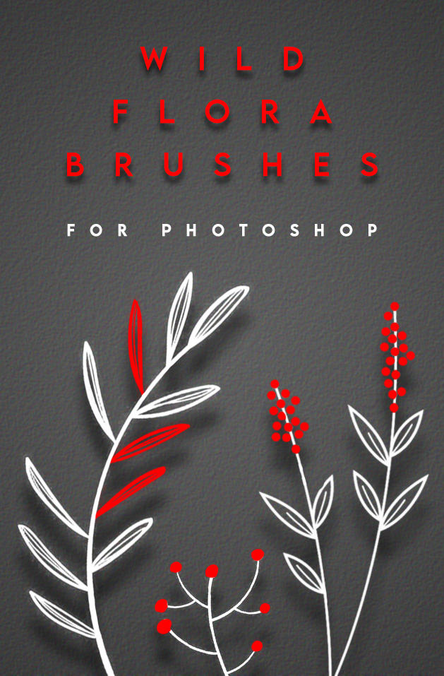 Wild Flora Brushes For Photoshop by RaizelRose on DeviantArt