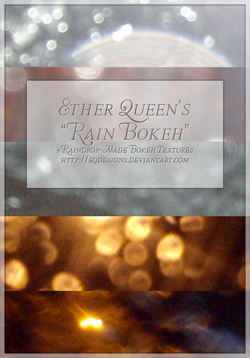 Rain Bokeh I