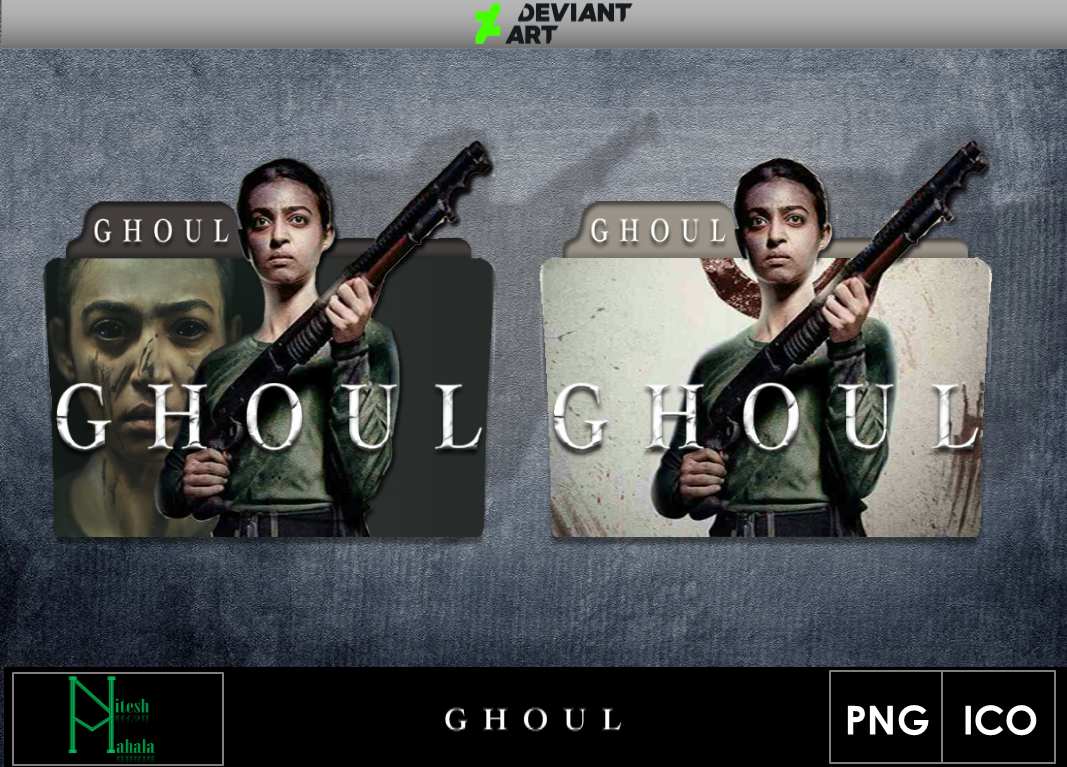 Ghoul 2018 Movie Folder Icon By Niteshmahala On Deviantart