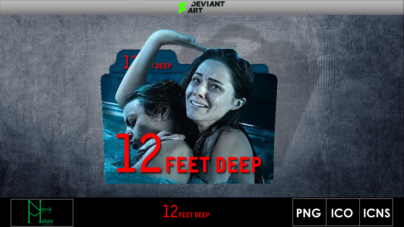 12 Feet Deep (2017) Movie Folder Icon by niteshmahala on DeviantArt