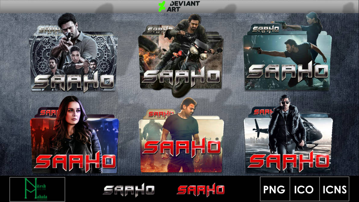 Sahoo (2019) Movie Folder Icons Pack-2 by niteshmahala on DeviantArt
