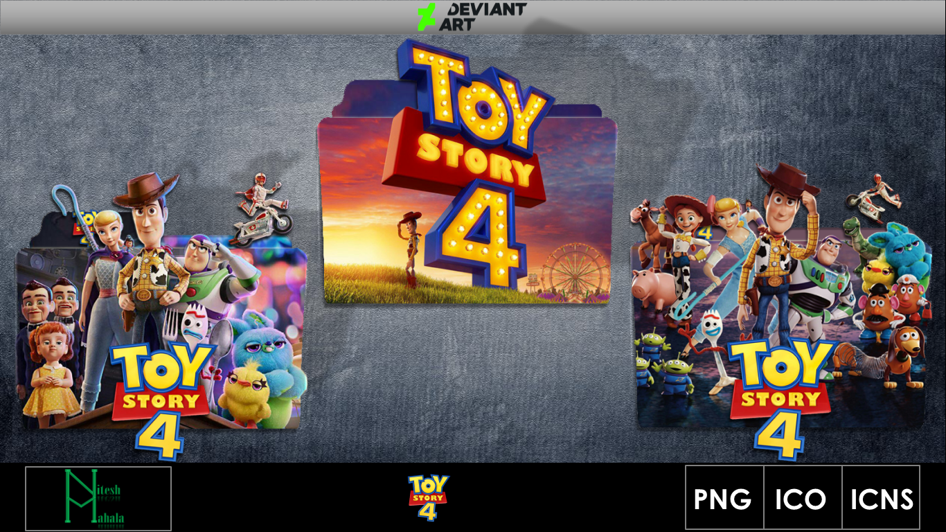 Toy Story 4 (2019) Movie Folder Icon by niteshmahala on DeviantArt