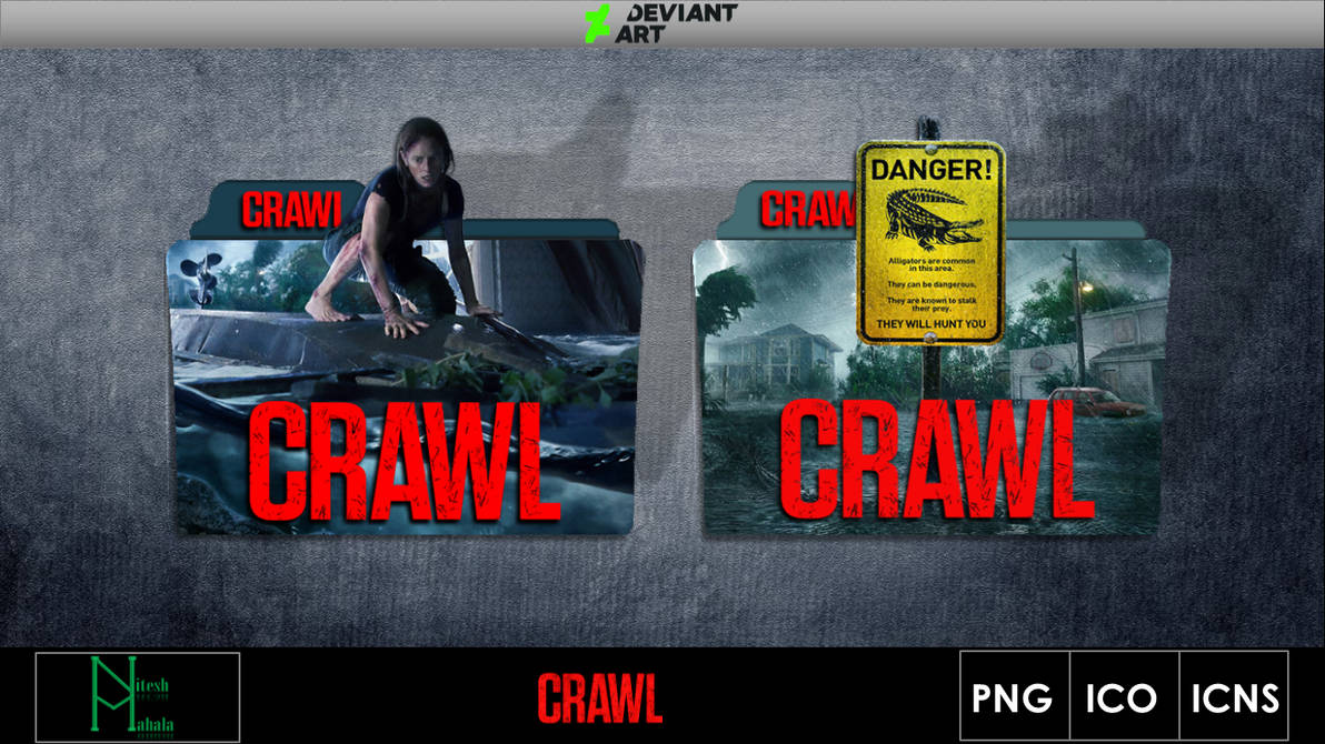 Crawl (2019) Movie Folder Icon by niteshmahala on DeviantArt