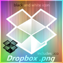 Dropbox Black and White