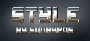 free metal chrome layer styles and psd