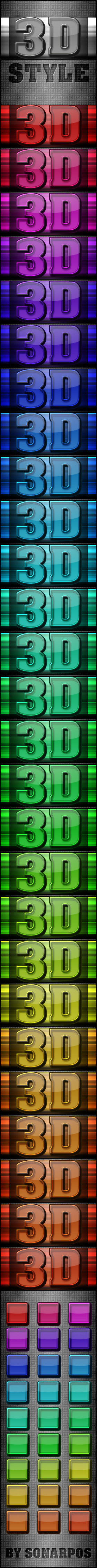 3D style