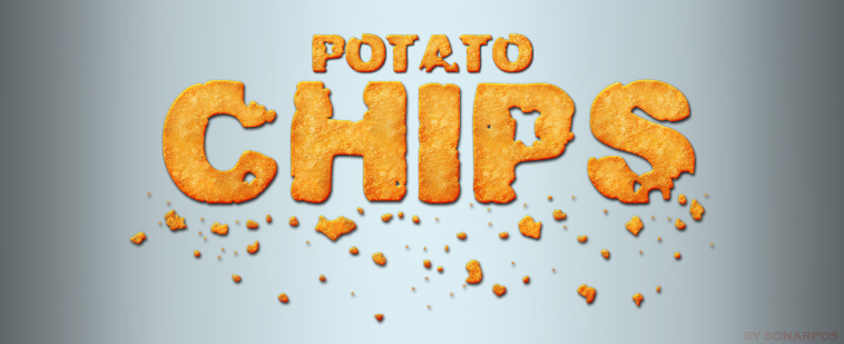 Potato chips style