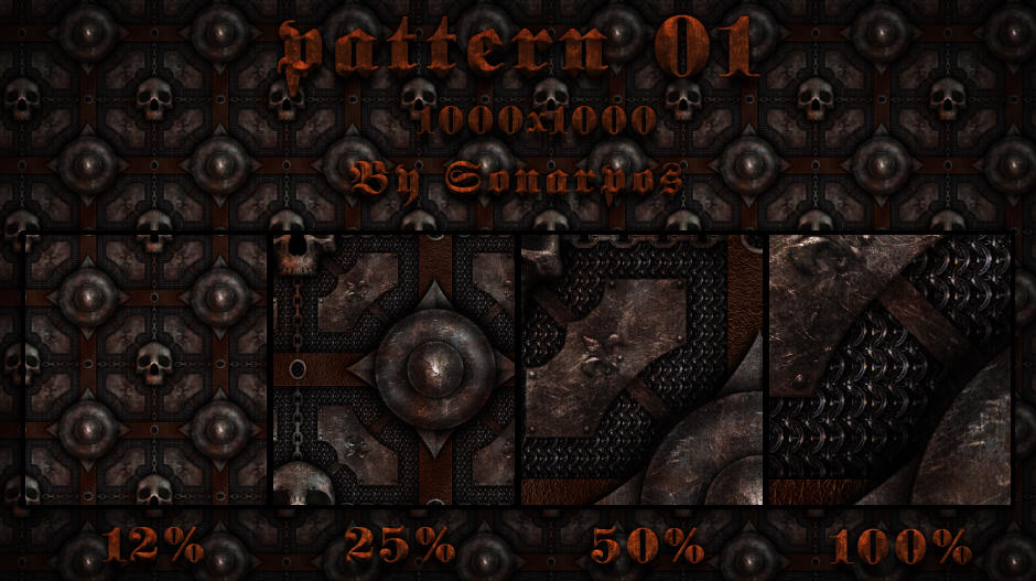 Pattern Mod Den pattern 01 by sonarpos on DeviantArt