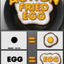 Action fried egg