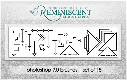 PSBrush004 - Pixel Arrows
