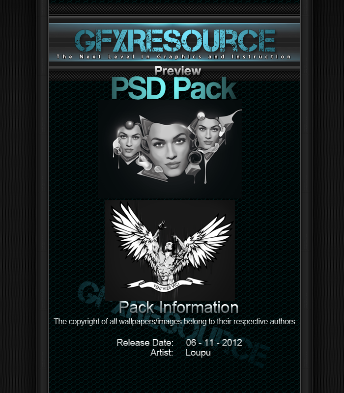 Psd Pack 1 (LRO) by Loupu on DeviantArt