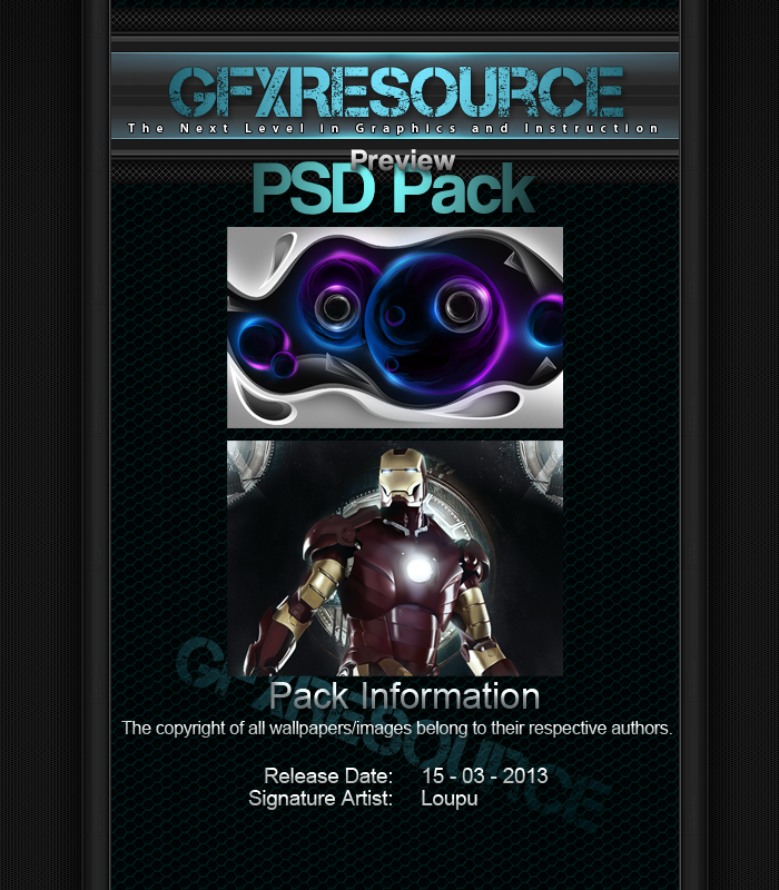 Psd Pack 4 (LRO) by Loupu on DeviantArt