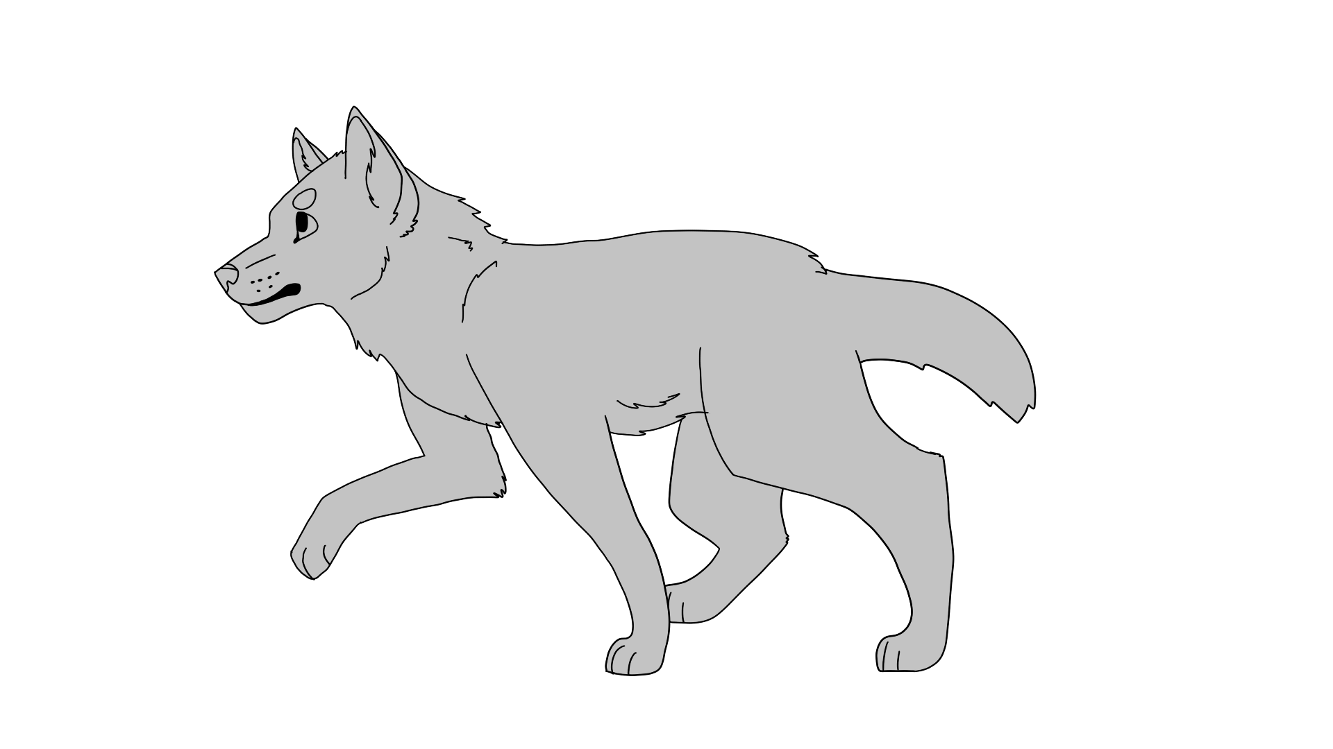 PSD Wolf Base FREE TO USE by SoulOfTheTiger on DeviantArt