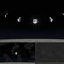 Night sky with posable moon for XNALara/XPS