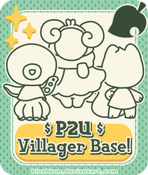 P2U Animal Villager Base by plushpon