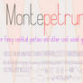 Montepetrum - Font
