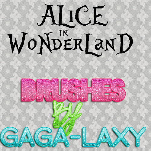 ALICE IN WONDERLANDbrushes by GAGALAXY on DeviantArt