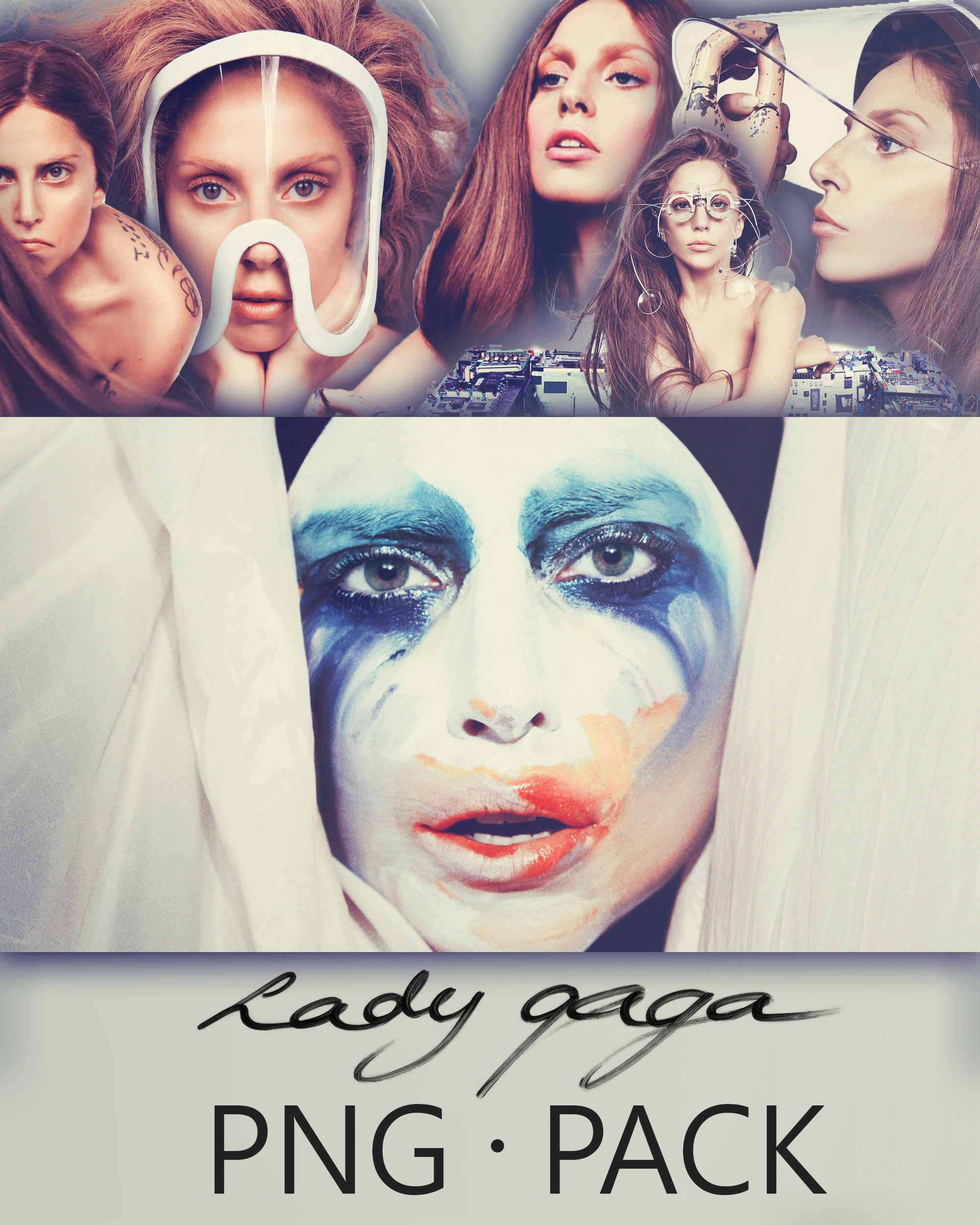 Lady Gaga Png Pack