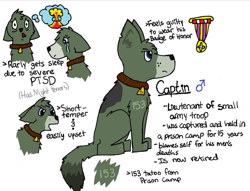 Captain Ref. Sheet by P0tatoAndWombat on DeviantArt