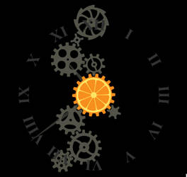 Clock Work Orange for Rainmeter