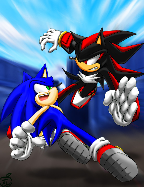 Sonic Vs Shadow 2012 'Remake' by Ang3LofSp4rK on DeviantArt