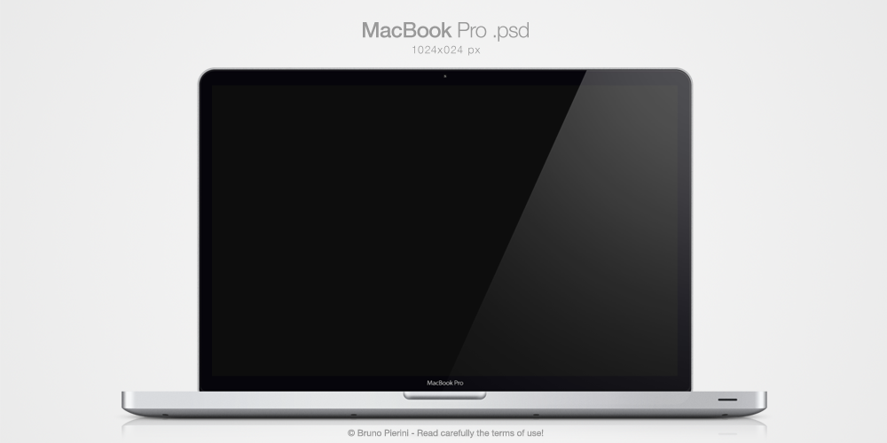 MacBook Pro .psd