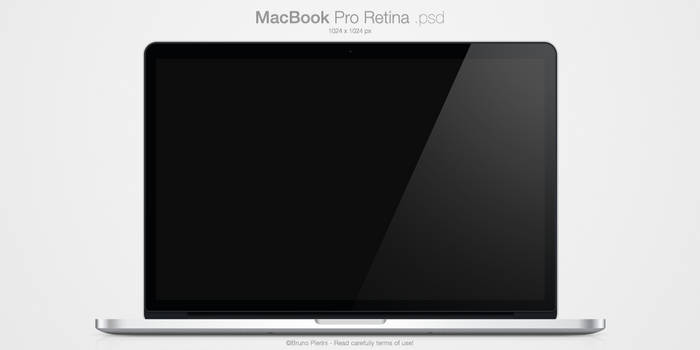 MacBook Pro Retina .psd