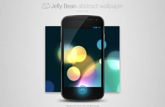 Jelly Bean Abstract Wallpaper