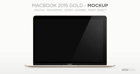 MacBook 2015 Mockup